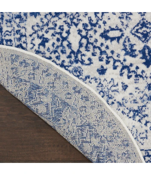 Nourison Whimsicle Area Rug WHS15-Ivory Navy