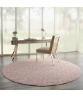 Nourison Jubilant Round Area Rug JUB19-Pink