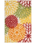 Nourison Aloha Area Rug ALH05 Red Multi Colored
