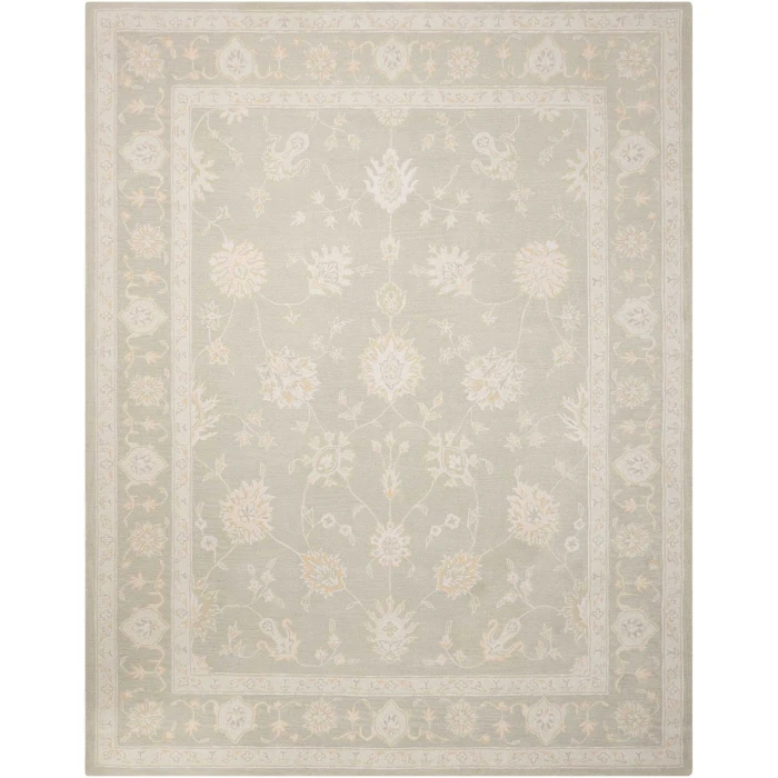 Nourison Home Zephyr Silver ZEP02 5ft.6in. x 7ft.5in. Rect. Rug