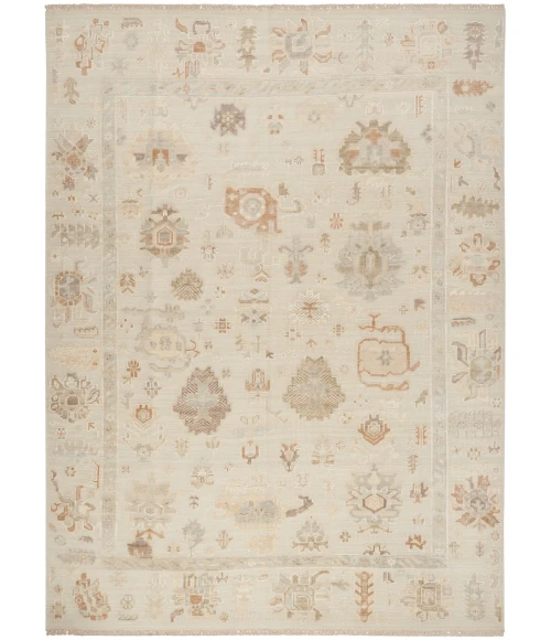 Nourison Whispers Cream WHP02 10 ft. X 14 ft. Rect. Rug