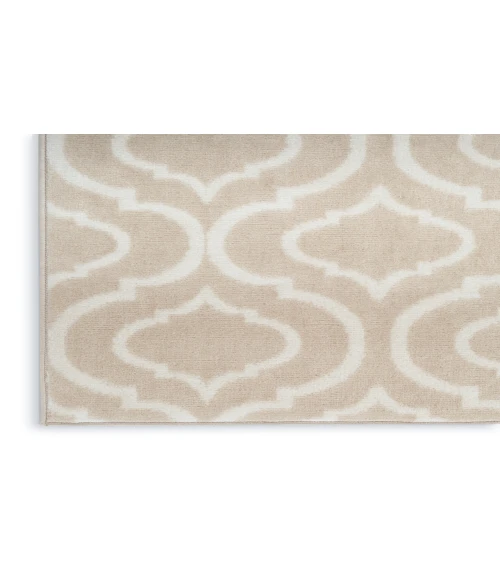 Nourison Jubilant Beige JUB19 5 ft. 3 in. X 7 ft. 3 in. Rectangle Rug