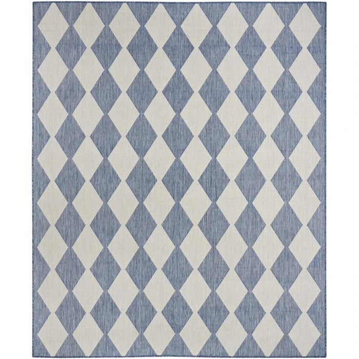 Nourison Positano Navy Blue POS04 12ft. x 15ft. Rect. Rug
