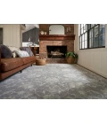 Nourison Infinite Charcoal IFT04 8 ft. X 10 ft. Rect. Rug