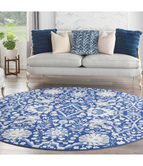Nourison Whimsicle Area Rug WHS10-Navy Multicolor