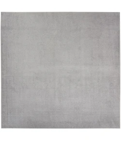 Nourison Home Nourison Essentials NRE01 Silver Grey 9 ft. Square Area Rug