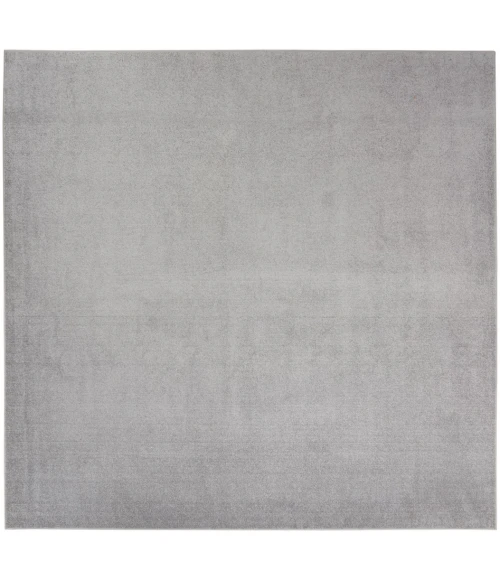 Nourison Essentials Silver Grey Area Rug NRE01-Silver Grey
