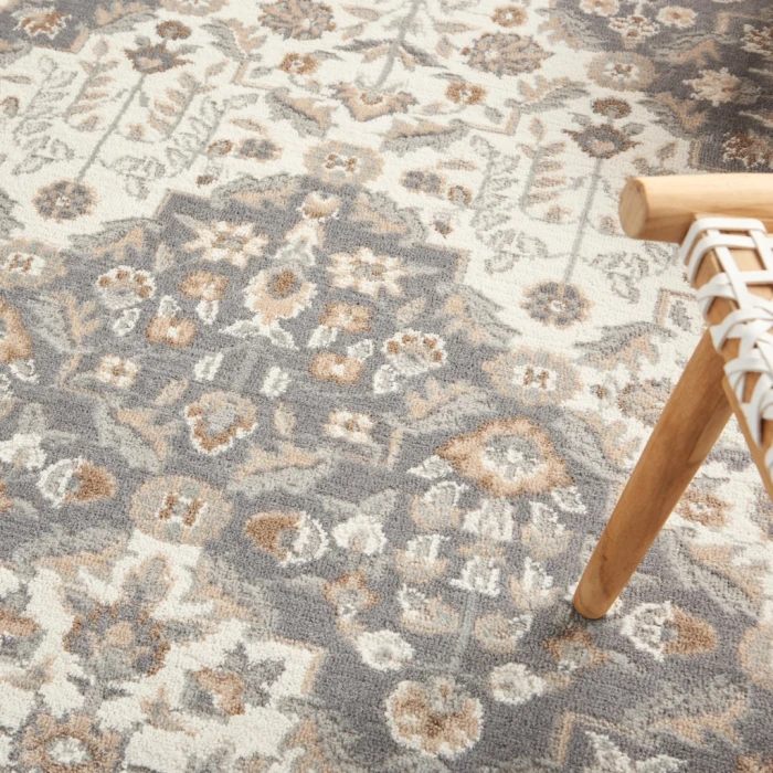 Nourison Elation Area Rug ETN08-Ivory Grey