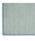 Nourison Courtyard Area Rug COU01 Ivory Aqua 3' x 5'