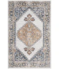 Nourison Astra Machine Washable Area Rug ASW11 Grey/Gold
