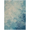 Nourison Home Passion PSN10 Navy Light Blue 5 ft. 3 in. X 7 ft. 3 in. Area Rug