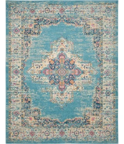 Nourison Home Passion PSN03 Light Blue 8 ft. X 10 ft. Area Rug