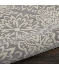 Nourison Jubilant Round Area Rug JUB06-Ivory/Grey