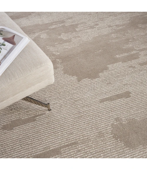 Michael Amini Ma30 Star Area Rug SMR02 Taupe/Ivory