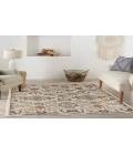 Nourison Allur Beige ALR03 4 ft. X 6 ft. Rectangle Rug