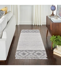 Nourison Home SR303 Grey/Ivory 2 ft. 3 in. X 8 ft. Area Rug