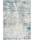 Nourison Quarry Ivory Grey Blue QUA01 6 ft. X 9 ft. Rect. Rug