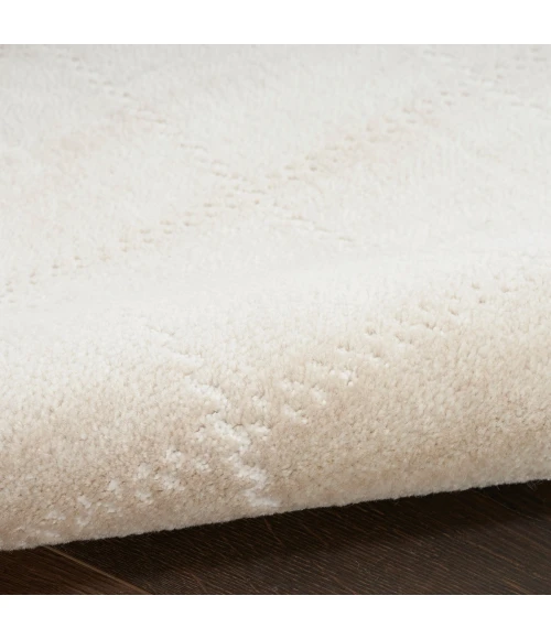 Nourison Serenity Home Ivory SRH05 8 ft. X Round Rug