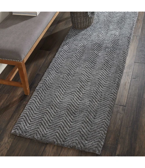 Nourison Home Deco Mod Charcoal 46359 2ft.3in. x 7ft.6in. Rect. Rug