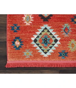 Nourison South Western Red NAV07 2ft.2in. x 4ft.3in. Rect. Rug