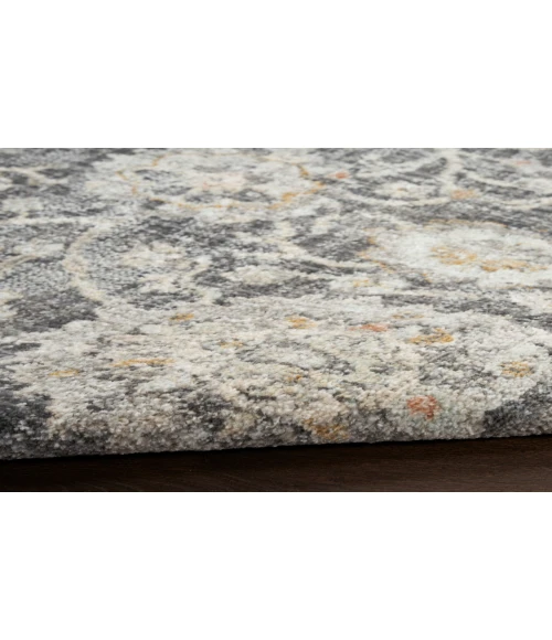 Nourison Oushak Home Charcoal OUS01 8 ft. X 9 ft. 10 in. Rectangle Rug