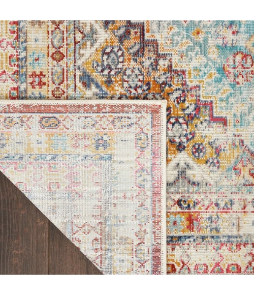 Nourison Vintage Kashan Area Rug VKA09-Multicolor