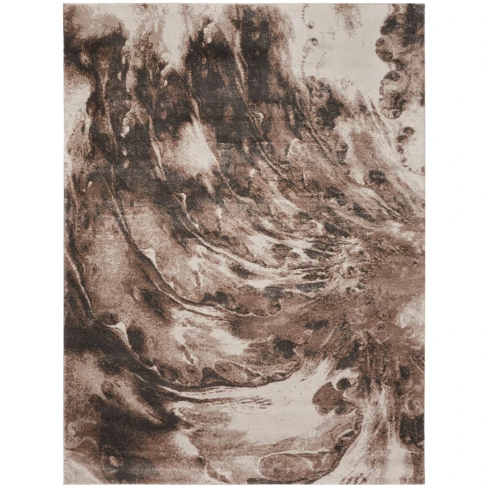 Kathy Ireland American Manor Area Rug AMR03 Iv/Mocha 9' x 12'