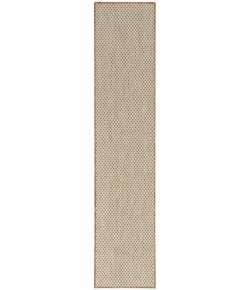 Nourison Home Courtyard COU01 Jute Ivory 2 ft. 2 in. X 8 ft. Area Rug