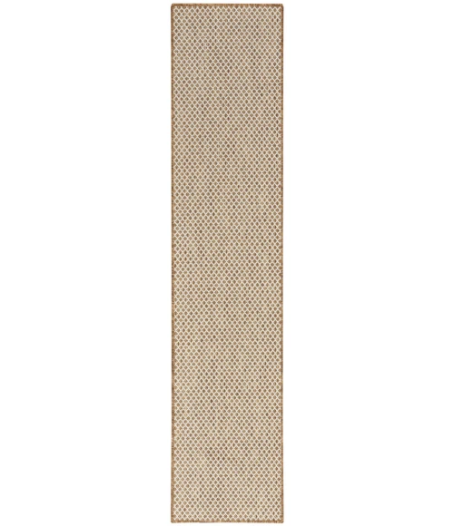 Nourison Home Courtyard Jute Ivory COU01 2 ft. 2 in. X 8 ft. Rectangle Rug