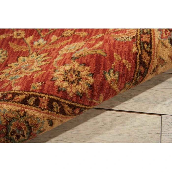 Nourison Home Living Treasures Red LI05 2ft.6in. x 4ft.3in. Rect. Rug