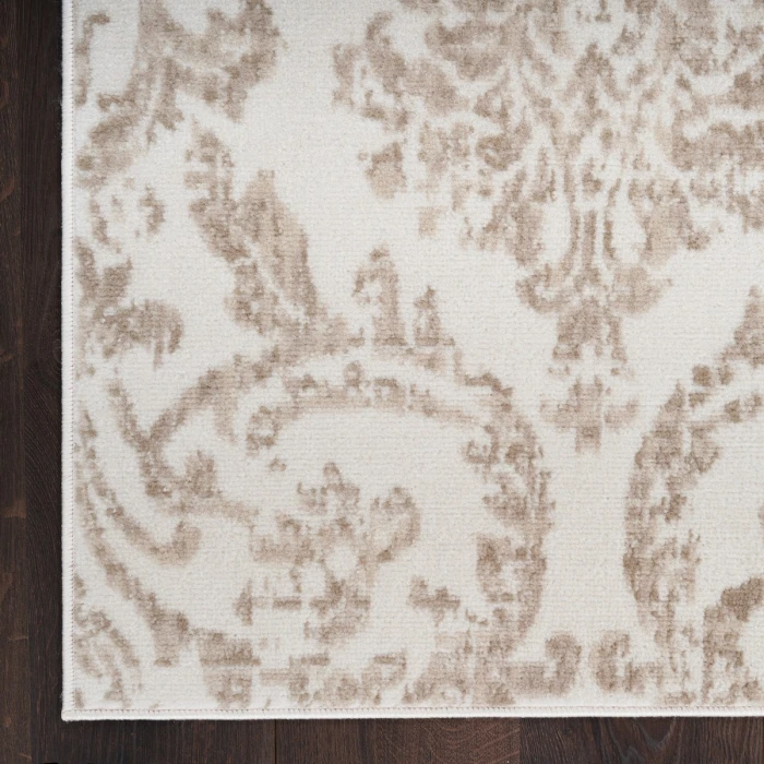 Nourison Jubilant Ivory Beige JUB09 10 ft. X 14 ft. Rect. Rug