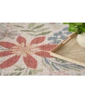 Nourison Nourison Washables Cream Multicolor NWB06 8 ft. X 10 ft. Rectangle Rug