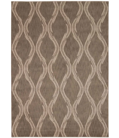 Nourison Home Tranquility Taupe TNQ02 3ft.9in. x 5ft.9in. Rect. Rug