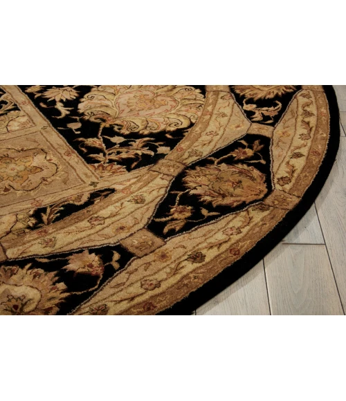 Nourison Home Nourison 3000 Black 3107 8ft. x Round Round Rug