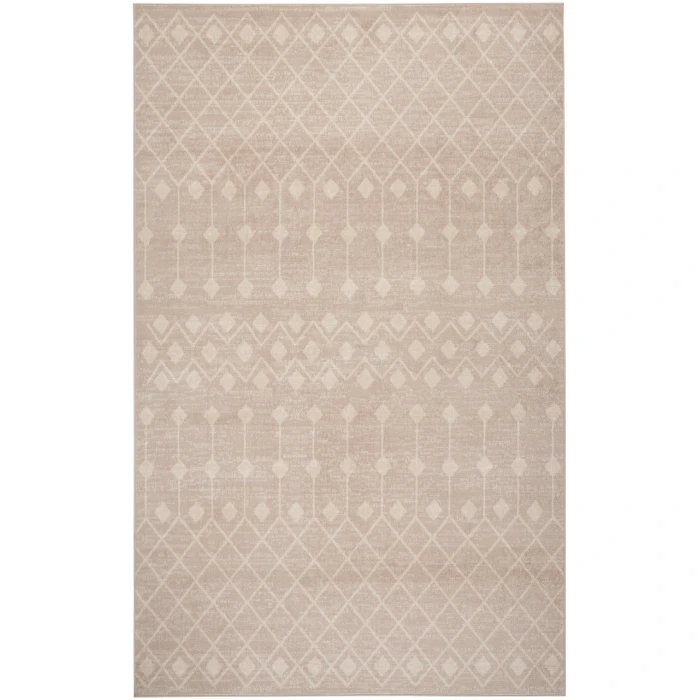 Nourison Grafix Beige GRF37 9 ft. X 12 ft. Rectangle Rug