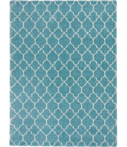Nourison Home Amore AMOR2 Aqua 7 ft. 10 in. X 10 ft. 10 in. Area Rug
