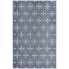 Nourison Home Nourison Essentials NRE04 Blue Ivory 4 ft. X 6 ft. Area Rug