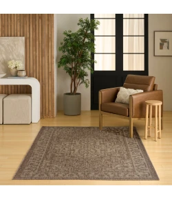 Nourison Home Tulum TLM05 Brown 6 ft. X 9 ft. Area Rug