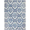 Nourison Home Whimsicle WHS01 Ivory Navy 4 ft. X 6 ft. Area Rug