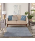 Nourison Essentials Blue/Grey Area Rug NRE01-Blue/Grey