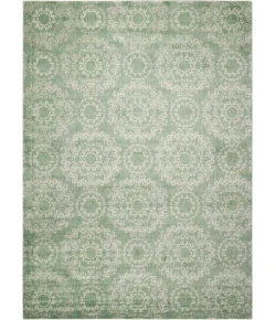 Nourison Home Tranquility Light Green TNQ03 9ft.3in. x 12ft.9in. Rect. Rug