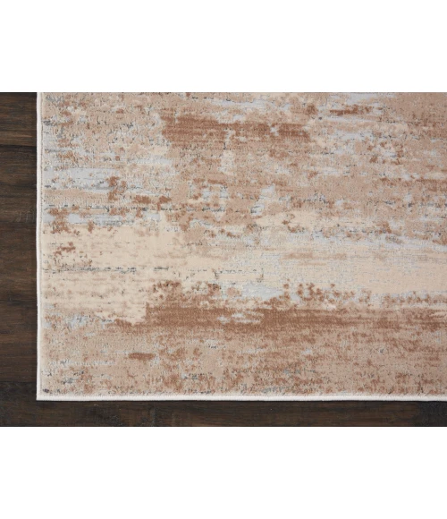 Nourison Rustic Textures Beige RUS03 6 ft. X 9 ft. Rect. Rug