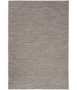 Nourison Home Washable Solutions WSL01 Grey/Mocha 7 ft. X 10 ft. Area Rug