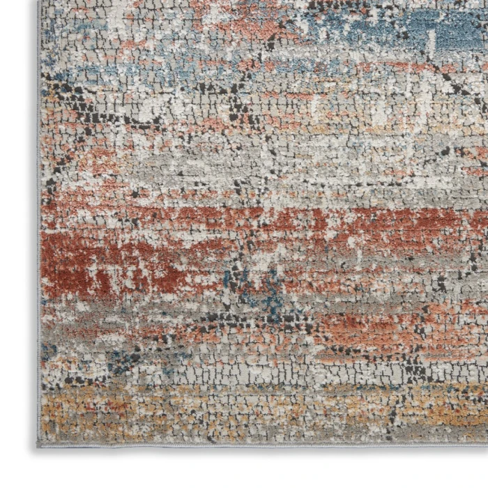 Nourison Rustic Textures Area Rug RUS11-Multicolor