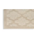 Nourison Easy Care Cream NES01 2 ft. X 4 ft. Rectangle Rug