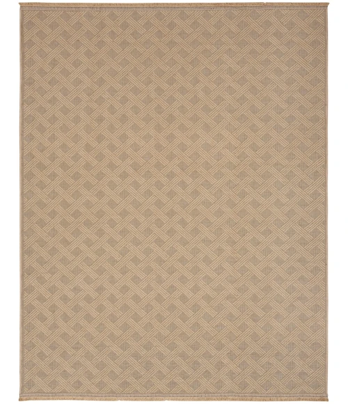 Nourison Washable Jute Natural WSJ02 8 ft. X 10 ft. Rect. Rug