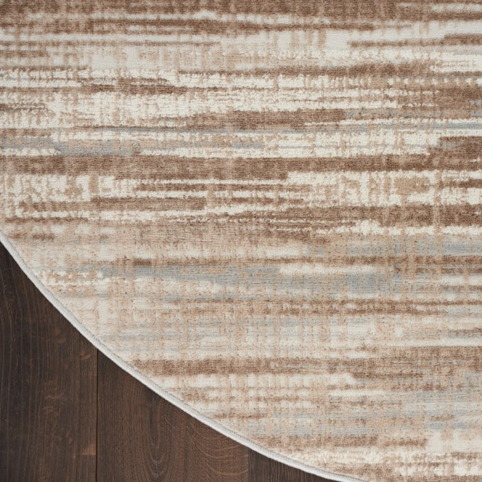 Nourison Elation Area Rug ETN01 Ivory Grey