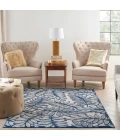 Nourison Aloha Area Rug ALH18-Ivory/Navy
