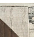 Nourison Serenity Home Grey Multicolor SRH12 2 ft. 2 in. X 7 ft. 6 Rect. Rug