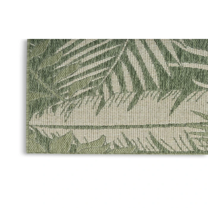 Nourison Garden Oasis Green Ivory GOA02 5 ft. X 7 ft. Rectangle Rug
